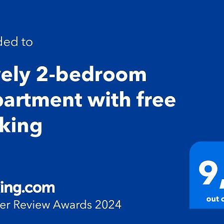 Lovely 2-Bedroom Appartment With Free Parking Dobrova Екстер'єр фото